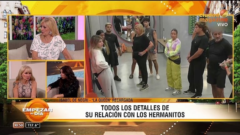 Isabel de Negri en Empezar el Día.