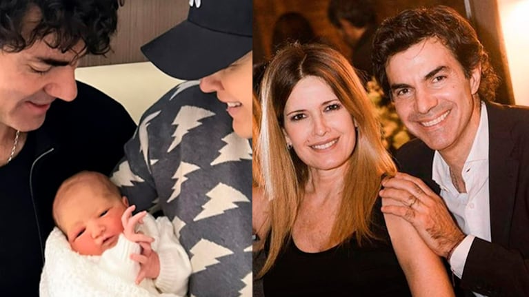 Isabel Macedo celebró el regreso a su casa con su beba, Juan Manuel Urtubey y "Belita".