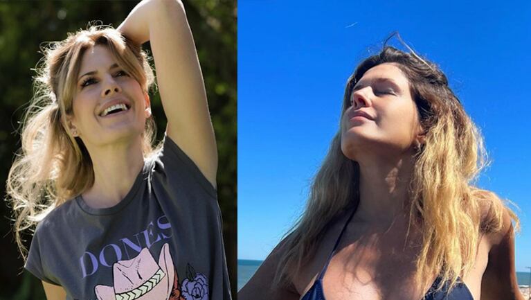 Isabel Macedo compartió una foto en bikini luciendo su pancita de embarazada.