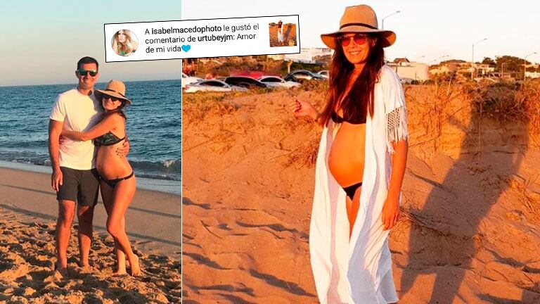 Isabel Macedo, embarazada de 5 meses