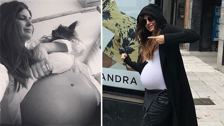 Isabel Macedo, embarazada de 7 meses. (Foto: Instagram)