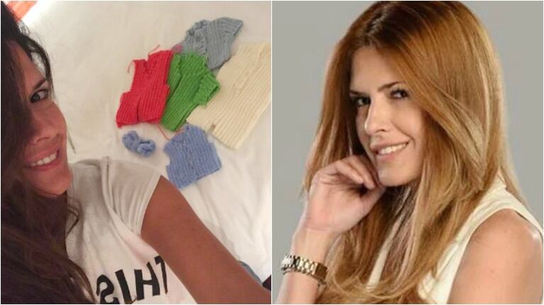 Isabel Macedo mostró la ropita de bebé que tejió: "Hice estos saquitos divinos; el más chiquito es para bebés prematuros"