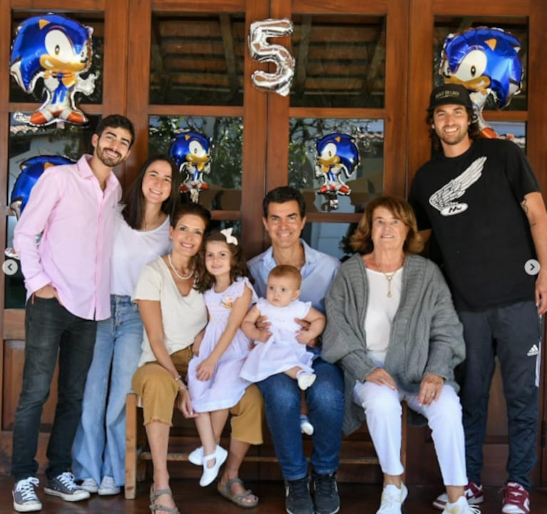 Isabel Macedo y Juan Manuel Urtubey festejaron los cinco años de su hija "Belita": el álbum de fotos