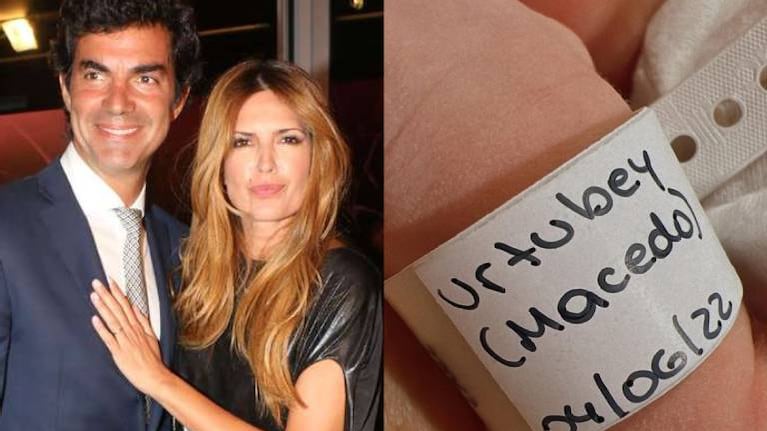 Isabel Macedo y Juan Manuel Urtubey le dieron la bienvenida a su hija, Julia.