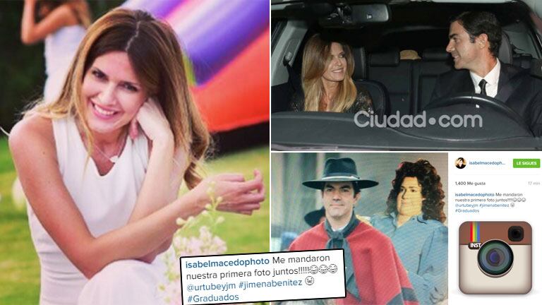 Isabel Macedo y su divertido guiño 2.0 a Urtubey. Foto: Instagram
