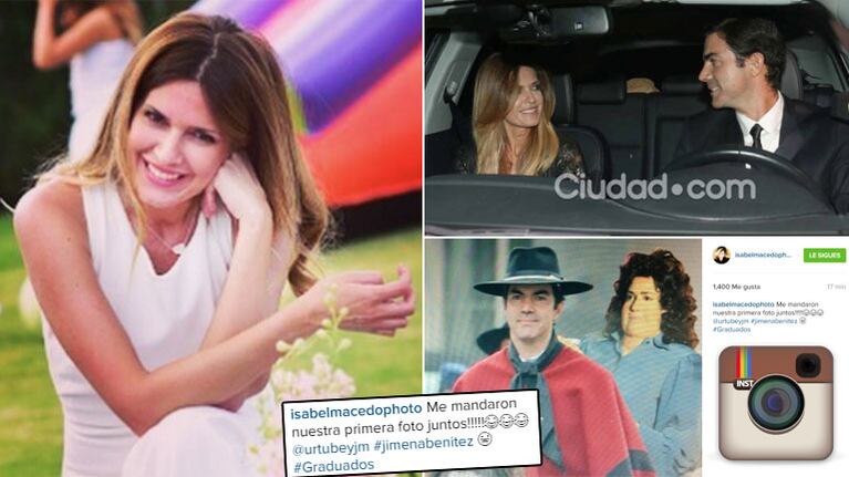Isabel Macedo y su divertido guiño 2.0 a Urtubey. Foto: Instagram