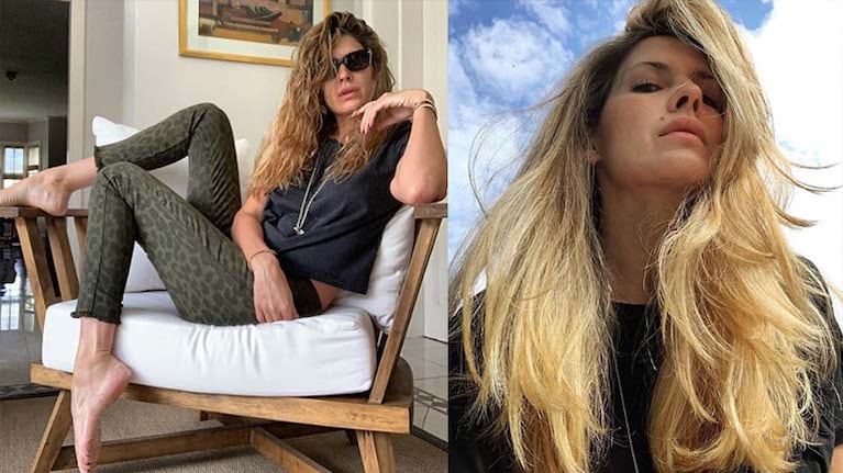 Isabel mostró su cabello más claro en Instagram.