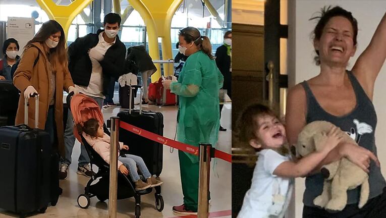 Isabel y su familia regresaron a la Argentina.
