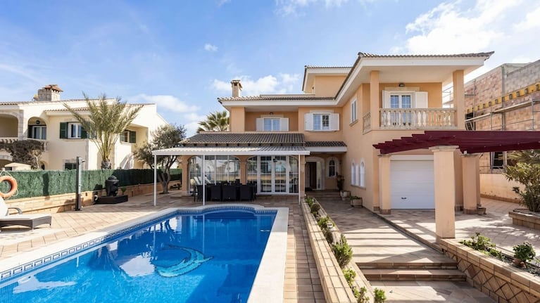 ista exterior de la zona de Calviá, Mallorca, donde vive Scaloni junto a su familia