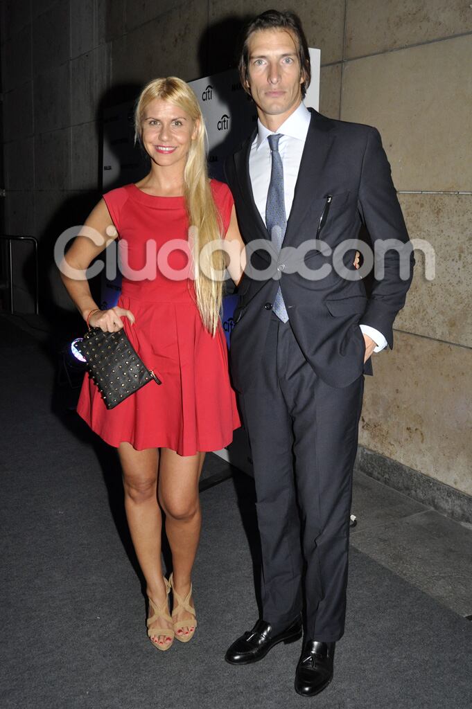 Iván de Pineda con su novia Luz Barrantes en el Malba. (Foto: Jennifer Rubio-Ciudad.com)
