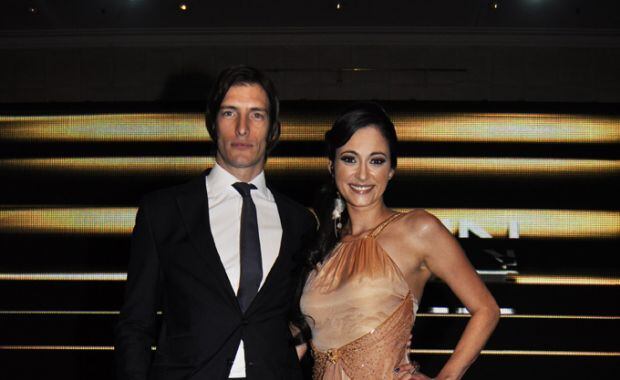 Iván de Pineda y Gabriela Sobrado, de gala. (Foto: Jennifer Rubio)