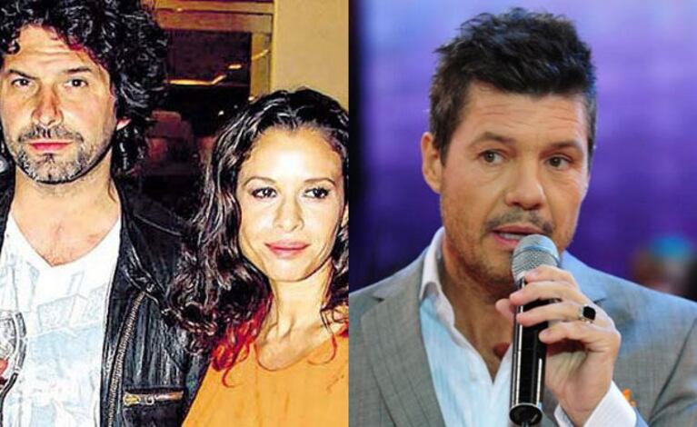 Iván Noble y Julieta Ortega le dedicaron un "palito" a Tinelli (Foto: Web). 