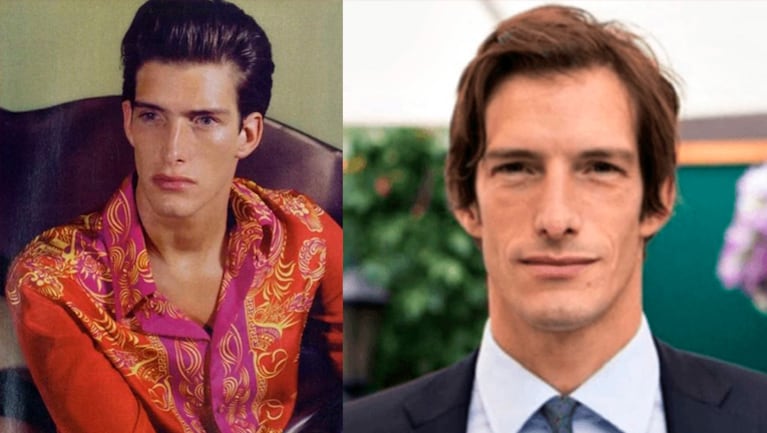 Ivan Pineda volvió a modelar para Versace a 30 años de su recordado debut con la lujosa firma.