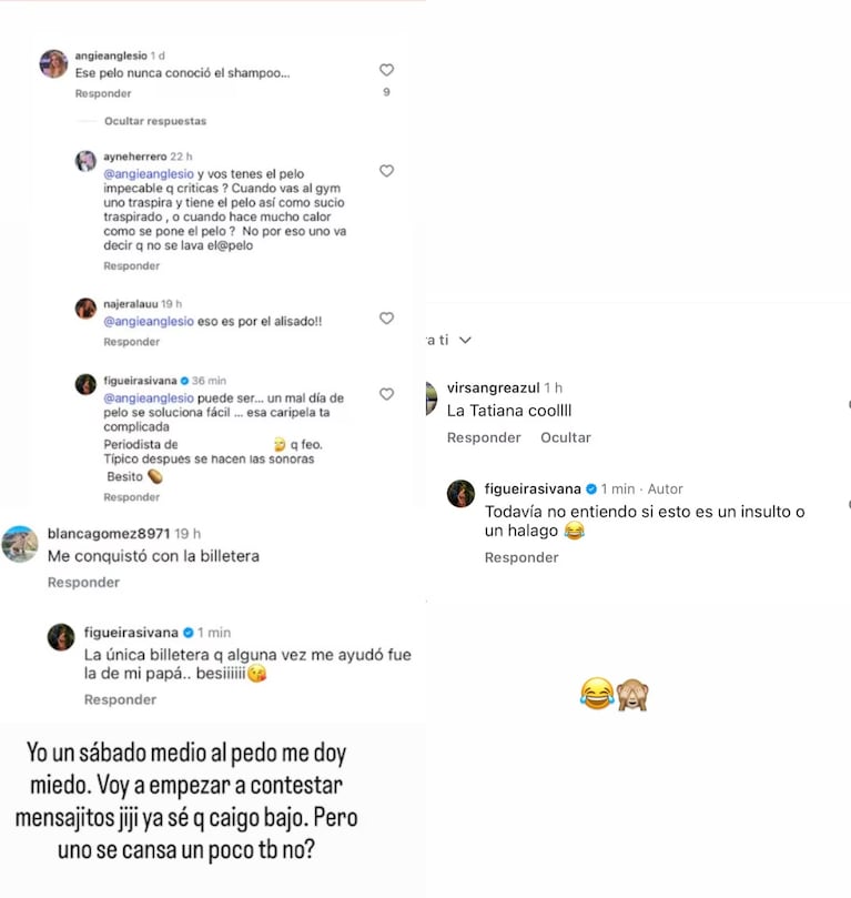 Ivana Figueiras enfrentó las críticas con ironía tras su romance con Darío Cvitanich. Crédito: Instagram