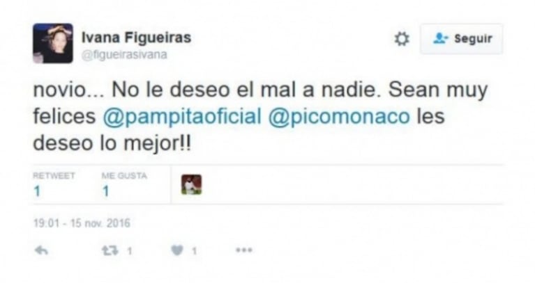 Ivana Figueiras le contestó a Pampita, que la tildó de mala leche: "Juro por mis hijas que me acusó de llamar a Pico"