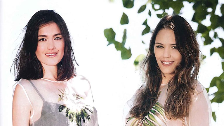 Ivana Figueiras presenta a Natalia, su hermana, actriz de Viudas. (Foto: revista ¡Hola! Argentina)