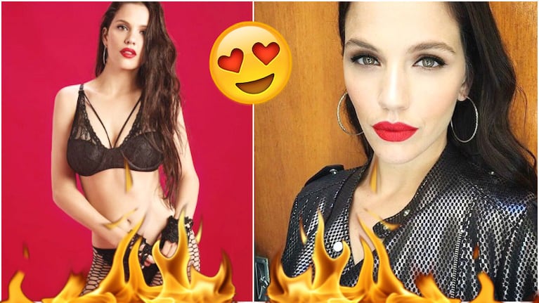 Ivana Figueiras se animó a protagonizar una campaña de lencería hot, a 9 meses de dar a luz (Fotos: Instagram)