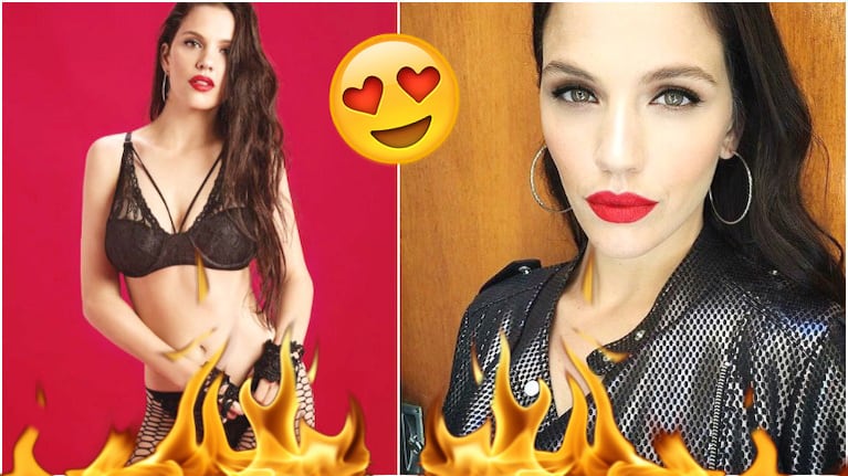 Ivana Figueiras se animó a protagonizar una campaña de lencería hot, a 9 meses de dar a luz (Fotos: Instagram)