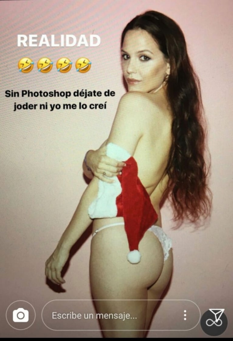 Ivana Figueiras, una diosa con y sin retoques digitales: "Expectativas vs. realidad; sin Photoshop dejate de joder, ni yo me lo creí"
