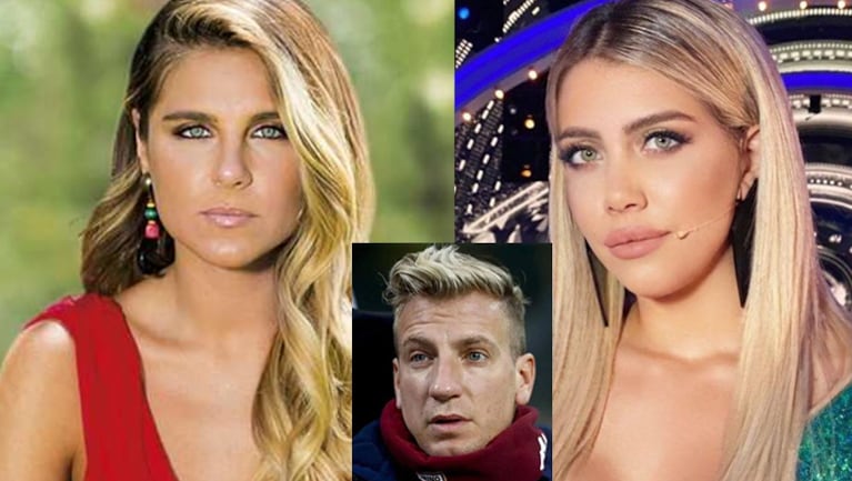Ivana fulminó a Wanda subiéndole el pulgar a Maxi.
