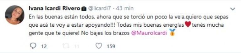 Ivana Icardi, contra Wanda luego de que Inter le saque la capitanía a Mauro: "Si tuviera una persona que lo cuide, no pasaría"