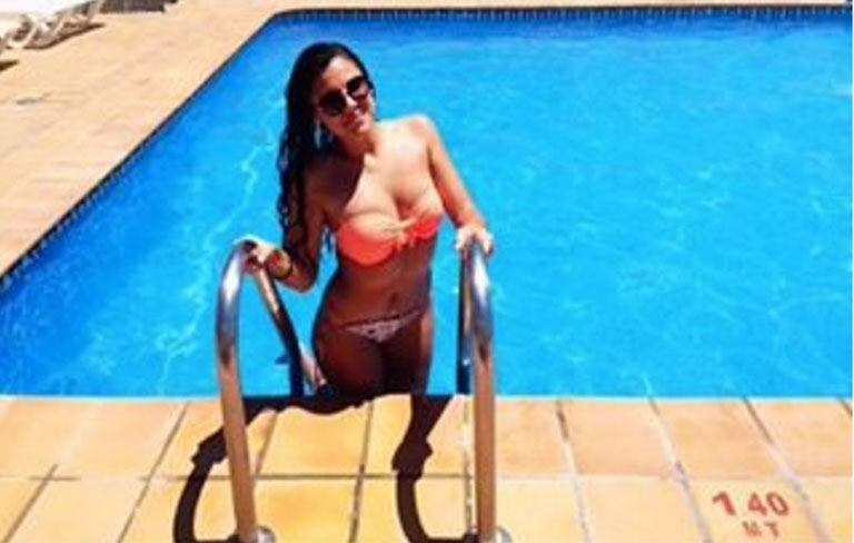 Ivana Icardi, una bomba sexy en las redes sociales (Fotos: Instagram). 
