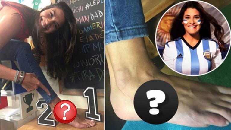 Ivana Nadal cumplió su promesa de tatuarse si Argentina clasificaba al Mundial: ¡inmortalizó el nombre de su...