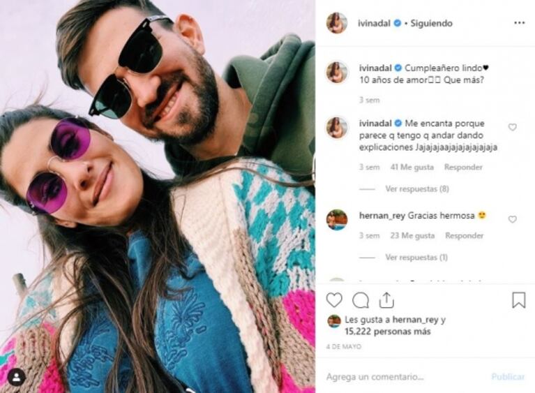 Ivana Nadal, de novia con un amor de la adolescencia: "Así siempre y para siempre"