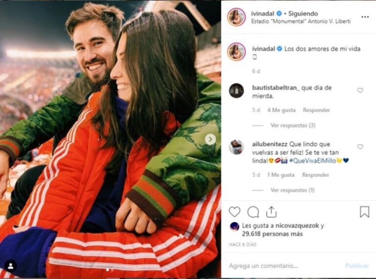 Ivana Nadal, de novia con un amor de la adolescencia: "Así siempre y para siempre"