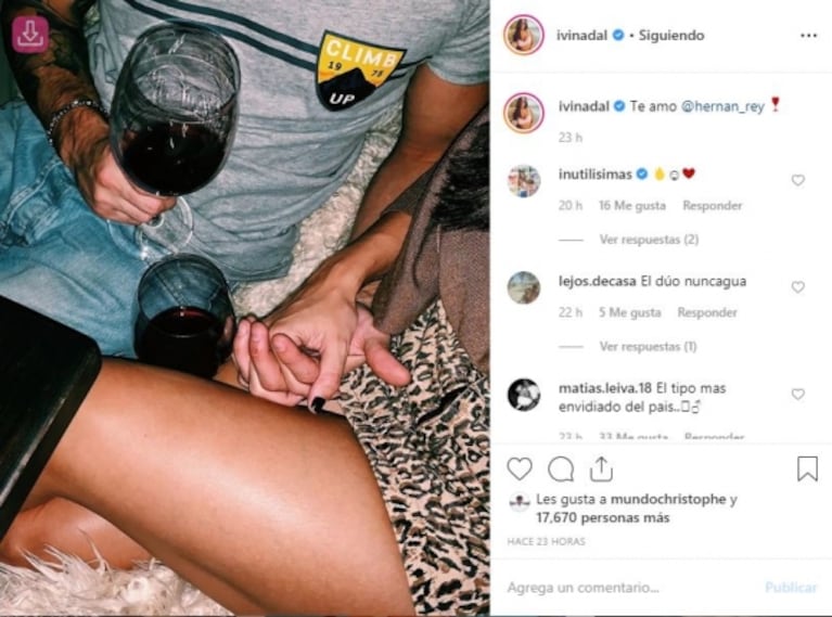 Ivana Nadal, de novia con un amor de la adolescencia: "Así siempre y para siempre"