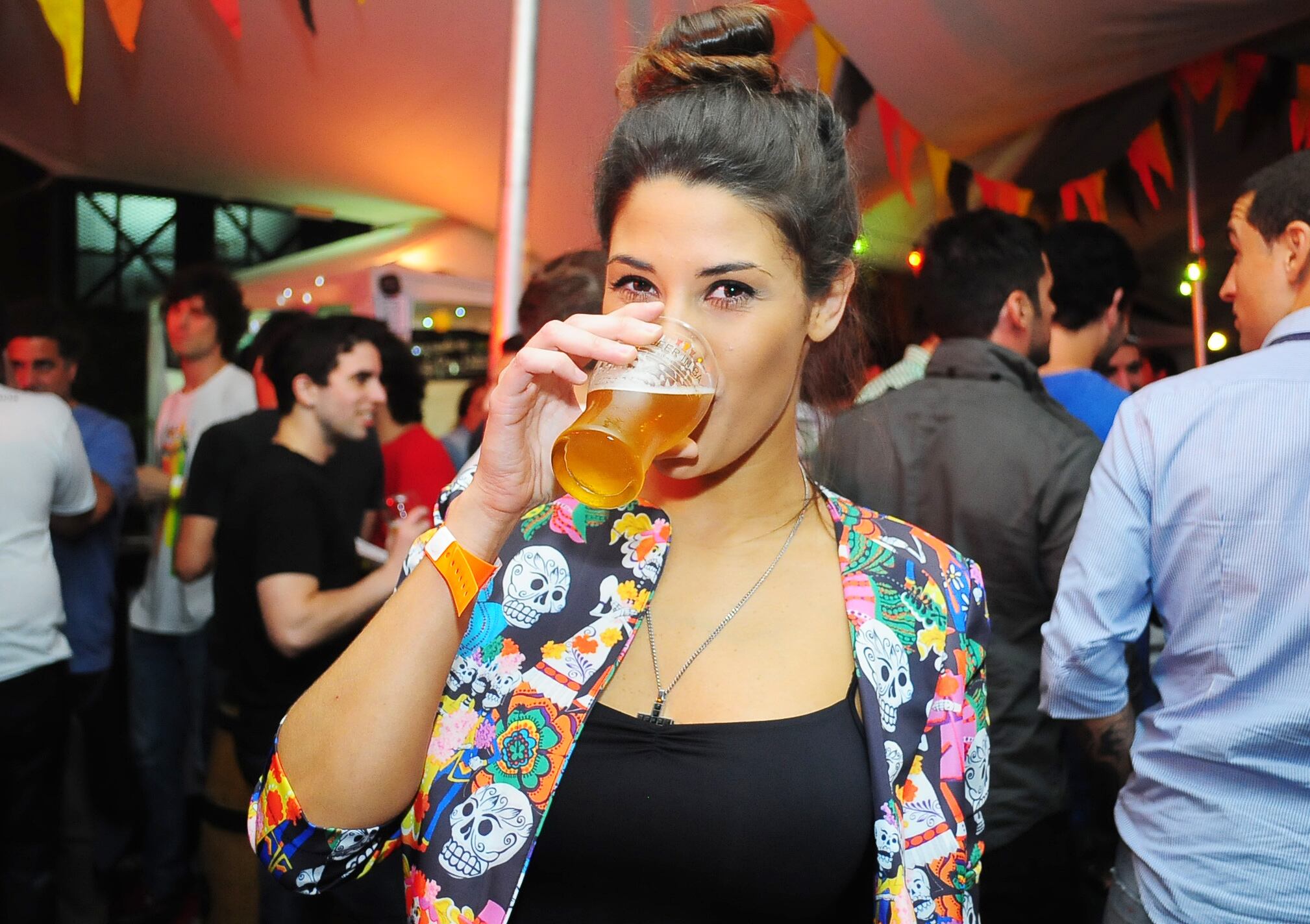 Ivana Nadal en el Beer BA. (Foto: Prensa Fran Larguía)
