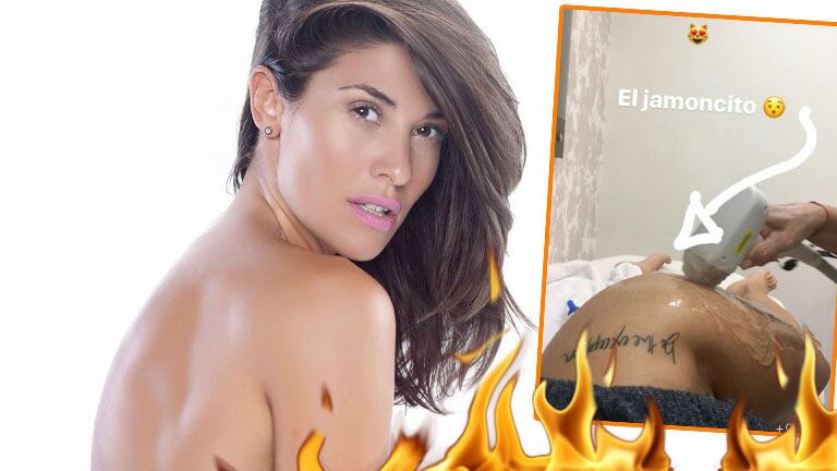 Ivana Nadal en pleno tratamiento de belleza (Foto: Instagram Stories)