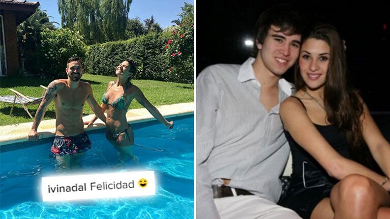 Ivana Nadal y Hernán Rey, ¿reconciliados? Foto: Web.