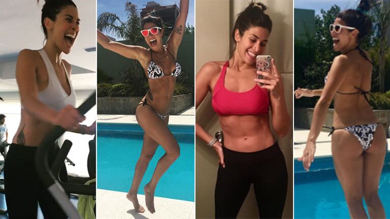 Ivana Nadal y su exigente rutina de gym de cara al verano. (Foto: Instagram)