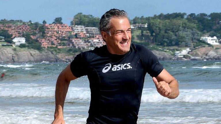 Ivo Cutzarida presentó a su beba: "Me da toda la felicidad del mundo". (Foto: revista Gente)