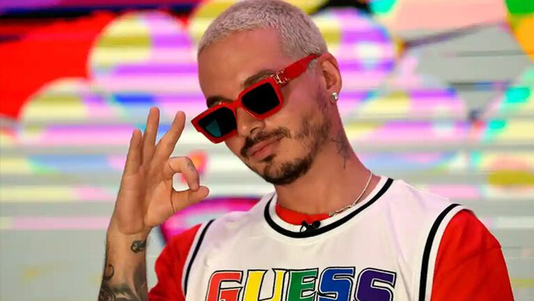 J Balvin festejó haber cumplido un sueño.