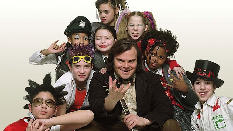 Jack Black y el elenco de la película (2003)