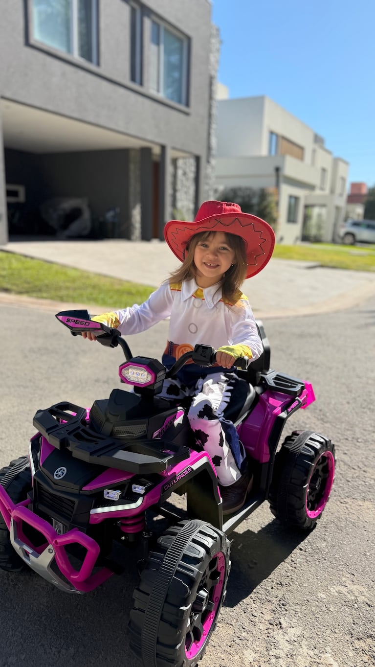 Jamaica Valenzuela cumplió 5 años (Foto: Instagram @tamiiibaez123)