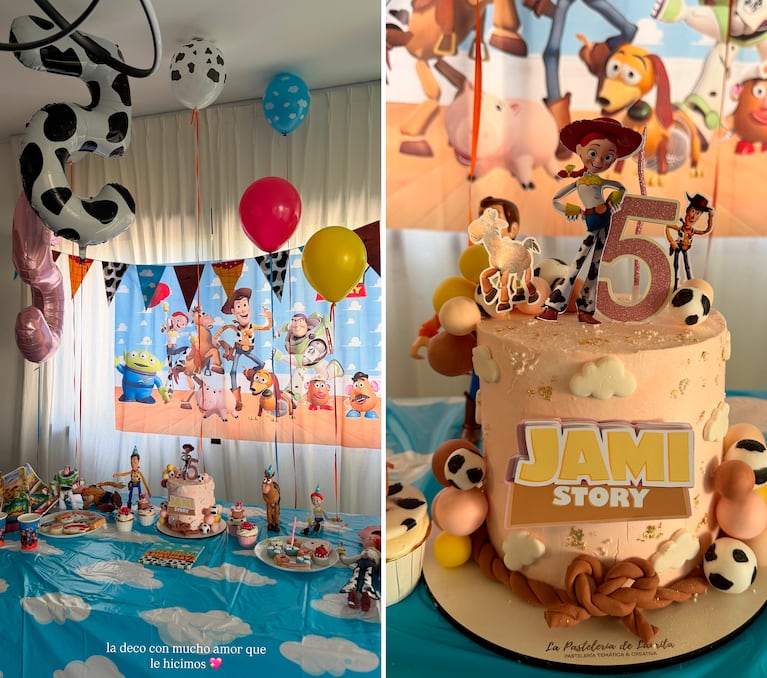 Jamaica Valenzuela cumplió 5 años (Foto: Instagram @tamiiibaez123)