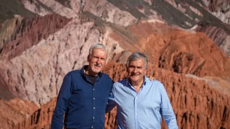James Cameron vino a la Argentina y recorrió Purmamarca