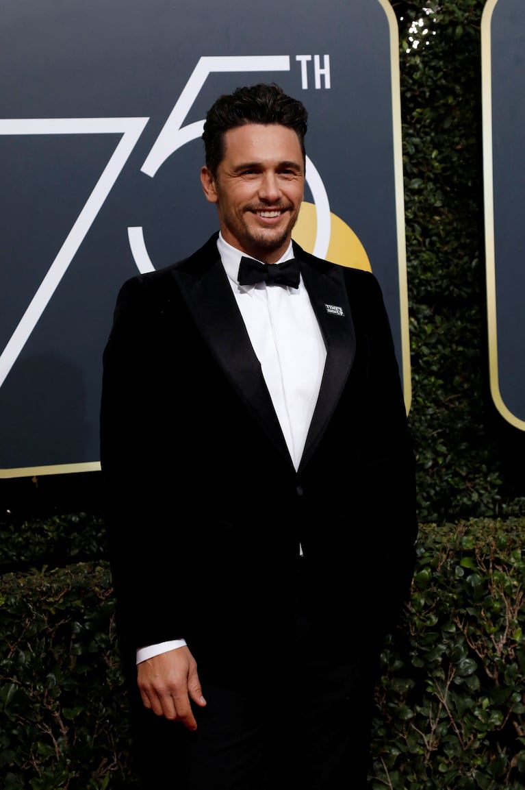 James Franco en la 75th Golden Globe Awards. REUTERS/Mario Anzuoni/File Photo