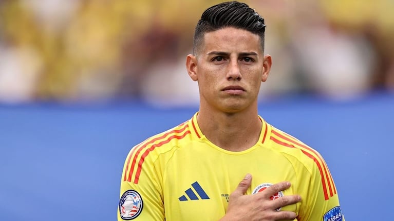 James Rodríguez es uno de los íconos del fútbol colombiano.