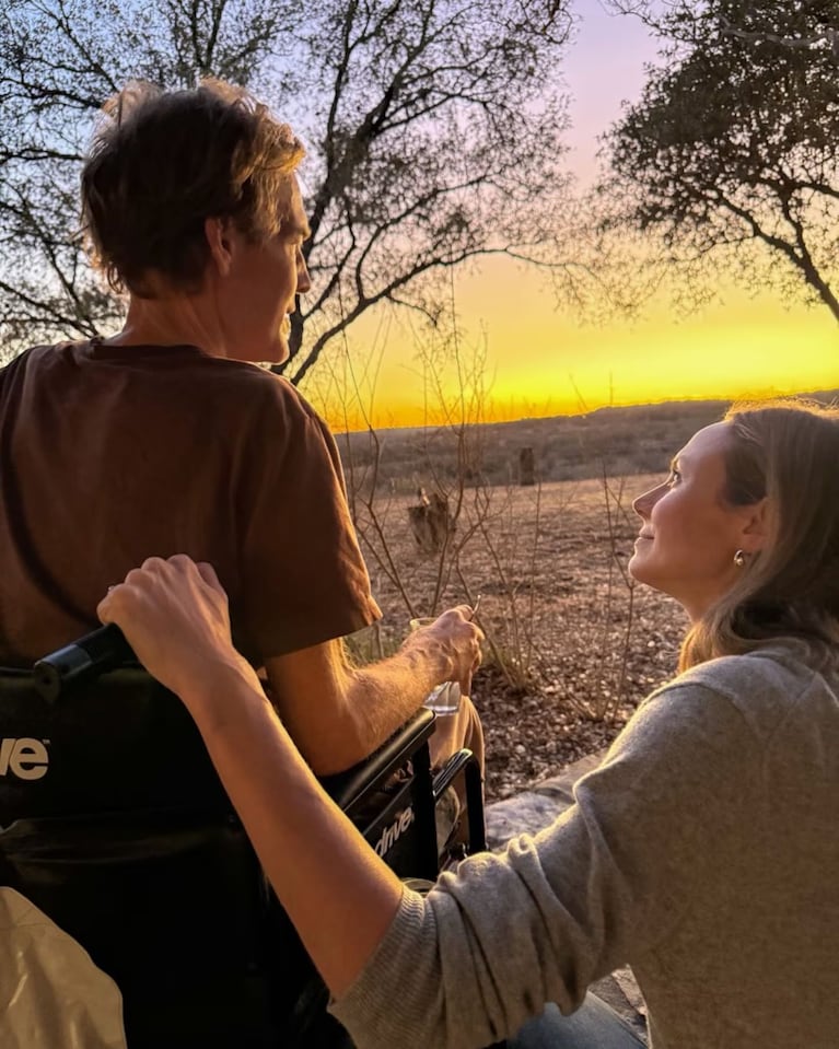 James Van Der Beek junto a su amigas. Crédito: Instagram