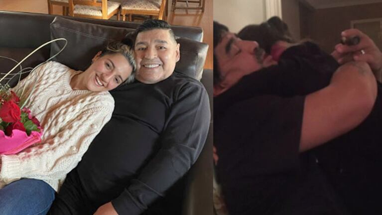 Jana compartió una emotiva foto con Diego.