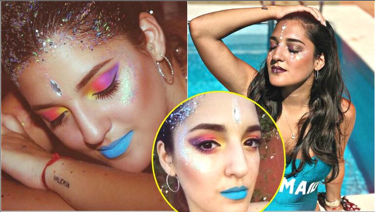 Jana Maradona debutó como modelo para su propia marca (Fotos: Instagram)