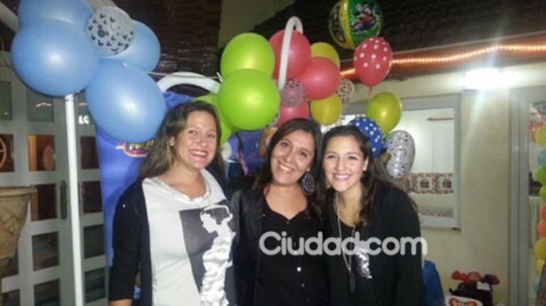 Jana Maradona, en el cumpleaños de Dieguito Fernando (Foto: Ciudad.com)