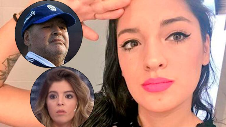 Jana Maradona rompió el silencio tras la operación de Diego y el rumor de pelea con Dalma: Gracias por tanto amor