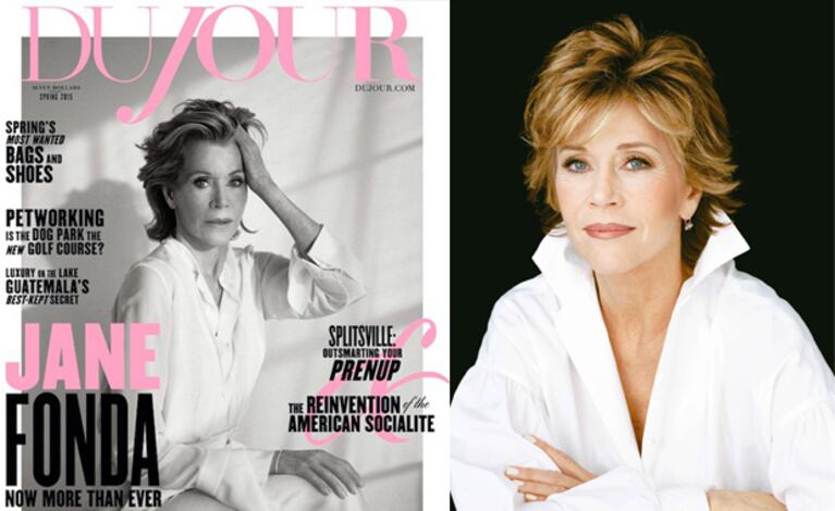 Jane Fonda fuma marihuana a las 77 años. (Fuente: Revista DuJour)