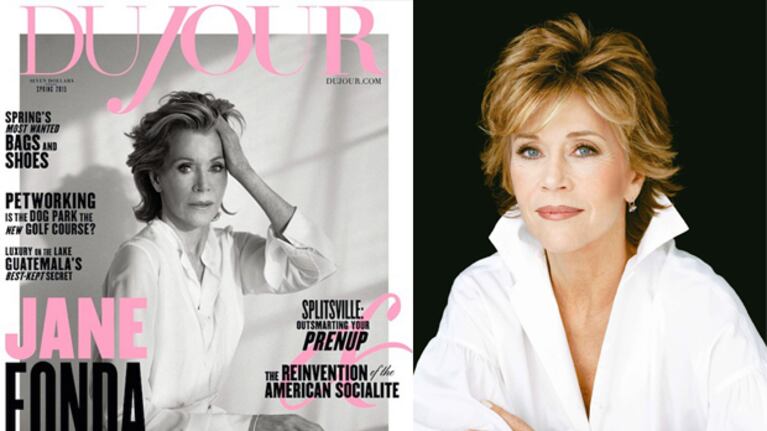 Jane Fonda fuma marihuana a las 77 años. (Fuente: Revista DuJour)
