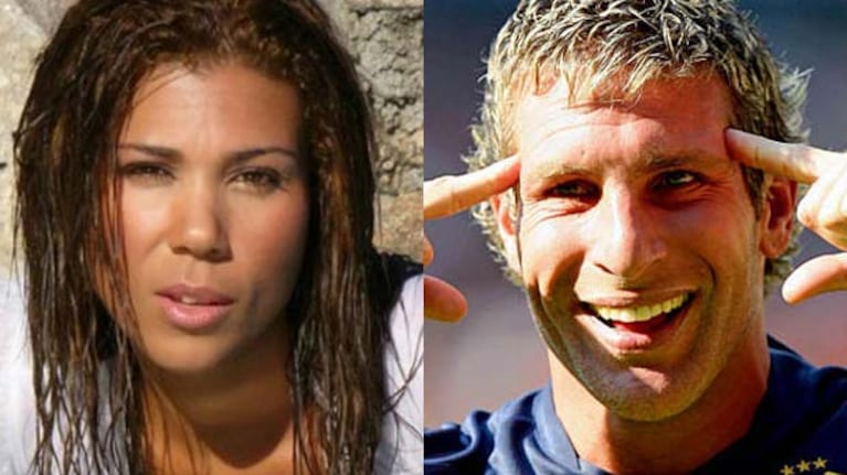 Jaqueline Dutrá y Martín Palermo. (Foto: Web)